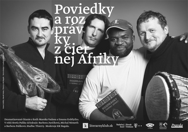 Eman Erdélyi, Marek Vadas, Thierry a KK Bagala. Foto a dizajn plagátu (c) yurkovicdesign.sk