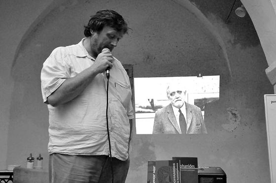 Literárne kino: Spomienka na Jána Johanidesa (9. 7. 2009, foto Ferko Brezovský)