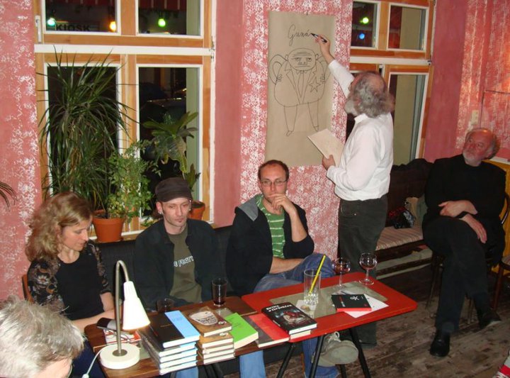 Literaturzirkus im Berlin. Foto (c) Renáta Deáková, 7.5.2010